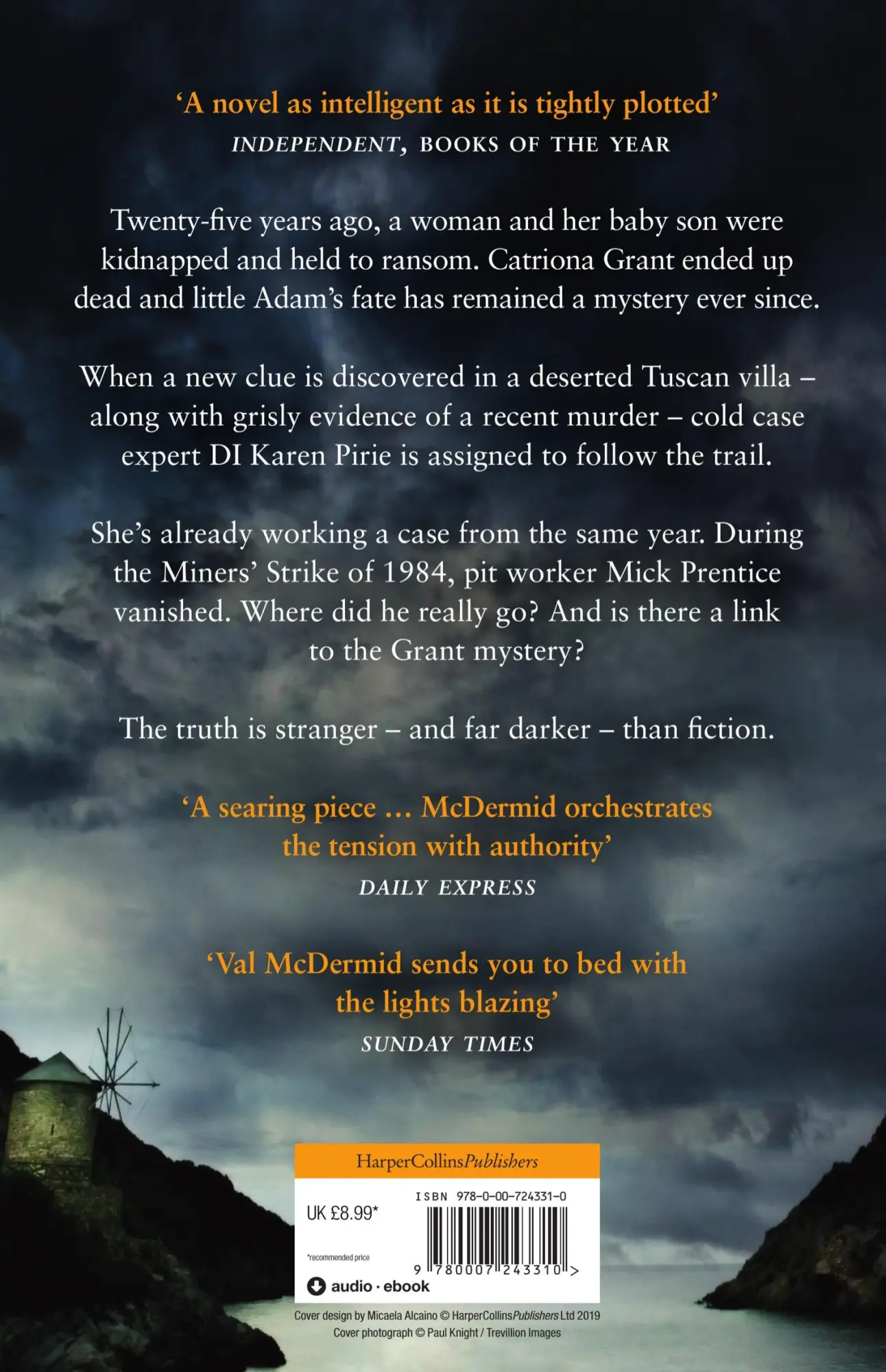 Rückseite: 9780007243310 | A Darker Domain | Val McDermid | Taschenbuch | Detective Karen Pirie